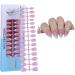 FEIlei Full Cover Nail Tips Extra Long for Press On Nails Manicure Tools Salon Home DIY D5 - Buy Online on GoSupps.com