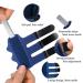 Upgraded Finger Splints - 4pcs Trigger Finger Brace with 3 Straps for Mallet & Broken Finger Support Knuckle Immobilization Arthritis Pain Relief - Black - Buy Online on GoSupps.com