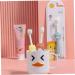 Magiclulu Soft Fur Children's Toothbrush - Beautiful & Travel-Friendly Dental Care for Kids - Buy Online on GoSupps.com