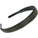 LONEEDY Women's 2cm Wide Non-Slip Headband with Teeth & Crystal Rhinestones - Durable Hair Accessory - Buy Online on GoSupps.com