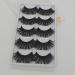 5 Pairs 3D Mink False Eyelashes - Natural Fluffy 25mm Long Handmade Cruelty-Free Lashes for Makeup (K02) - Pack of 5 - Buy Online on GoSupps.com