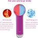 Rechargeable Facial Cleansing Brush for Men & Women - Electric Face Scrubber Cleanser for Deep Exfoliation and Cleansing (Purple) - Buy Online on GoSupps.com