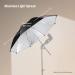 LimoStudio Case of 2  40" Double Layer Black & Silver Photo Studio Umbrella Photo Video Reflector  LMS127 - Buy Online on GoSupps.com