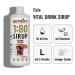 Nutrify Vital Fitness Drink 1:80 - Sugar-Free Cola Beverage Concentrate with Vitamins & L-Carnitine - 3x 1L Set for 240L Sports Drink - Low-Calorie Energy Drink - Buy Online on GoSupps.com
