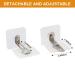 Adhesive Furniture Wall Anchors No Drill (10 Pairs)  Vinkqiado Anti Tip Furniture Straps Kit for Baby Proofing  Secure Bookcase Dresser Shelf Cabinet to Wall for Child Safety - No Screw - Buy Online on GoSupps.com