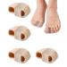 Golbylicc Bunion Toe Separators for Overlapping Toes Women Men  Gel Toe Spacers Bunion Corrector with 2 Loops for feet (4PC)