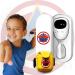 Captain Dry Wireless Bedwetting Alarm for Kids Includes Armband for Deep Sleepers Boys and Girls Move Turn Around During Sleep Kids Older Children Loud Sound Clinically Proven System