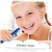 Ultechnov Double-Headed False Toothbrush for Prosthesis Cleaning | Hard Bristles Retainer Brush | 1 Pack Color-Sorted - Buy Online on GoSupps.com