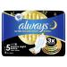 Always - 8X Ultra Sanitary Pads Secure Night Extra Size 5 with Wings - 1 Piece 8 Count (Pack of 1)