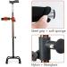 Crutches Arm Cane/Aluminum Alloy/Double Handle Rehabilitation Telescopic Elbow Suitable for The Crowd The Elderly Sports Injuries Disabled People etc. Everything is fine - Buy Online on GoSupps.com