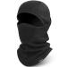 HASAGEI balaclava storm mask motorcycle bicycle ski tube scarf soft and light for women and men 36-54 black
