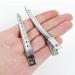 AYNKH 30 Pieces Duck Bill Hair Clips with Styling Comb 1.8Inch/3.5Inch Silver Metal Rustproof Alligator Curl Clips with Holes for Hair Styling Coloring Sectioning Salon Hairdressing Accessories - Buy Online on GoSupps.com