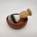 KIKC Handmade Shaving Brush - Professional Design for Men's Shaving | Synthetic Tool for Safety Razors | Bamboo Tri-Color - Buy Online on GoSupps.com