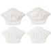 PRETYZOOM 2 Pairs Follow up Heel Slip Pads Men Loose Shoes Pads Sole Insoles Protective Heel Pad Stickers for Boys Rear Heel Paste Pulled Cloth Thicken Protection Pad White