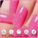Neon Pink Nail Polish - Strengthening Hot Pink Nail Varnish Quick Dry - Long Lasting Oil Base Natural Nail Polish - Breathable Vegan Nail Polish No Need Nail Lamp for DIY Nail Art - Buy Online on GoSupps.com