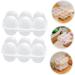 Zerodeko 2pcs Egg Storage Box Plastic Trays Eggs Fridge Egg Holder Egg Holder Dispenser Flat Shoes Organizer - Buy Online on GoSupps.com