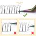 3D Eyelash Extensions C Curl 0.07mm - Finished Compartments 8-15mm Long Foot | International Shipping - Buy Online on GoSupps.com
