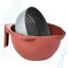 Ciieeo Storage Baskets Filter Vegetable Cleaning Bowl Vegetable Storage Basket Container Fruit Food 28 12.3CM Red - Buy Online on GoSupps.com