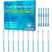 Pevor 10Pcs Teeth Whitening Gel Refills 35% Carbamide Peroxide Bleaching Gel Teeth Whitener Gel Kit Works with Teeth Whitening LED Light and Trays (10 X 3ML)