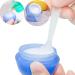Greatforu 12PCS 20g Transparent Cosmetic Containers with Lids - Ideal for Cream Lip Balm Eyeshadow & Lotion - Includes 12 Mini Spatulas - Perfect for International Shipping - Buy Online on GoSupps.com
