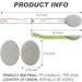 DOWMI Back Lotion Applicator - 3-in-1 Foldable Long Handle Tool with Body Brush Pad and Lotion Pad - White - Buy Online on GoSupps.com