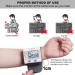 LotFancy Wrist Blood Pressure Monitor - Fully Automatic BP Cuff - 4 Users, 120 Memory - Large Screen Digital Home BP Machine - Buy Online on GoSupps.com