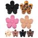 8Pcs Flower Claw Clips Large Hair Jaw Clips for Women Thick Hair Small Flower Hair Claw Clips for Girls Kids Matte Claw Clips Non Slip Strong Hold Hair Barrettes Accessories for Thin/Medium Hair 8pcs (large+small)Flower ...
