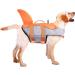 Cit toile Dog Life Jacket - Safe & Lightweight Swimming Vest for Small Medium & Large Dogs - Reflective Handle - Orange - Buy Online on GoSupps.com