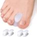 4-Piece Toe Spreader & Separator | Hallux Valgus Correction Gel | Ideal for Foot Comfort - International Shipping Available - Buy Online on GoSupps.com