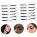 FRCOLOR 12 Pairs Glitter Eyeliner Reusable Eyeliner Sticker Eyeliner Decal Eyeliner Stickers Eye Skin Sticker Eye Makeup Tools Self-adhesive Eyeliner Sticker Miss Applique Double Eyelid - Buy Online on GoSupps.com