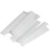 Artibetter 100pcs Makeup Brush Guards Protectors Mesh Cosmetic Brush Covers for Bristles Makeup Tool White