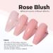 Modelones Builder Nail Gel 8-in-1 Neutral Pink Gel Builder for Nail Thickening Apex Building Rose Blush Pink Rubber Base Gel Polish LED Nail Lamp Cured Hard Gel Nail Strengthener Extension Gel - Buy Online on GoSupps.com