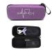Stethoscope Carrying Case for 3M Littmann Classic III/Lightweight II S.E/Cardiology IV Stethoscope/MDF Acoustica Deluxe Stethoscope and More, Mesh Pocket for Nurse Accessories (Purple)