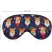 Christmas Corgis Sleep Mask - Adjustable Eye Cover for Sleeping, Blocking Light - Men & Women - Buy Online on GoSupps.com