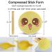 60 Pcs Professional PVA Facial Sponge Set for Makeup Removal and Exfoliating - Yellow - Buy Online on GoSupps.com