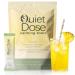 Quiet Dose Drink Calming Relaxation Beverage with L-Theanine Saffron & Ashwagandha Stress Relief & SleepSupport Non-GMO Vegan -15 Pack (Pineapple Flavor)
