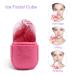 Silicone Ice Roller for Face and Eye - Puffiness Relief, Fine Lines Reduction, Acne Treatment - Beauty Gift for Women - Pink - Buy Online on GoSupps.com