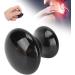 Buy 2 Black Gua Sha Mushroom Massage Tools | Natural Aventurine Quartz for Face & Eye Wrinkles Relief | Spa Relaxation Tools - Buy Online on GoSupps.com