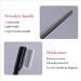 Metal Teeth Eyelash Comb Separator + Mascara Applicator | Eye Makeup Brush Tool with Comb Cover - 1 Pcs Straight - Buy Online on GoSupps.com