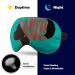 LynaRei Blue African Woman Sleep Mask - Elastic Blackout Eye Cover for Full Night's Sleep and Travel - Buy Online on GoSupps.com