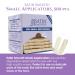 Satin Smooth Hair Waxing Small Applicators 500 Count - Ideal for Eyebrow, Upper Lip, Chin, and Facial Hair Removal - Buy Online on GoSupps.com