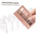 FOMIYES 4pcs Eye Shadow Storage Box Clear Drawer Organizer Storage Drawers Organizer Makeup Pallet Organizer - Buy Online on GoSupps.com