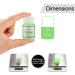 Wtrcsv Glow in The Dark Pigment Powder - 10 Color Epoxy Resin Luminous Powder for Painting, Slime, Nails, Resin Art - Non-Toxic Safety Pigment for DIY Projects - 20g/0.7oz Each - Buy Online on GoSupps.com