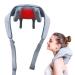 Neck massage device neck massage device with warmth Shiatsu 4D knead massage device for neck massage device neck for house office gifts for men women