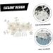 SKISUNO Side Comb Women Insert Comb Bridal Hair Accessories Bridal Hair Comb Wedding Bride Headwear Wedding Bride Headdress Women Hair Comb Accessories Bridal Headpiece Wedding Hair Comb - Buy Online on GoSupps.com
