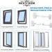 2Pcs Child Safety Window Restrictors Mivitoom Ventilation Restrictors Locks for Upvc Window No Drilling Required - Buy Online on GoSupps.com