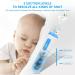 Bellababy Baby Nasal Aspirator | Rechargeable Nose Sucker with 3 Suction Levels and Light Function | Anti-Backflow | Portable Carrying Bag | Mute Operation (Dark Blue) - Buy Online on GoSupps.com