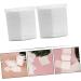 Housoutil 2 Boxes Cleaning Pads Lash Extension Glue Nail Polish Removers Cotton Pads Cleaning Wipes Cleaning Gel Remover Cotton Pads White Eyelash Tool Non-woven Fabric - Buy Online on GoSupps.com