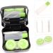 Artibetter Travel Case for Contact Lenses - Durable Contact Lens Container & Accessories - Eye Care Organizer with Applicator & Remanding Tool - Buy Online on GoSupps.com