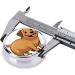 Funny Dachshund Dog Round Pill Box | 3 Compartment Mini Portable Travel Medicine Organizer - Buy Online on GoSupps.com